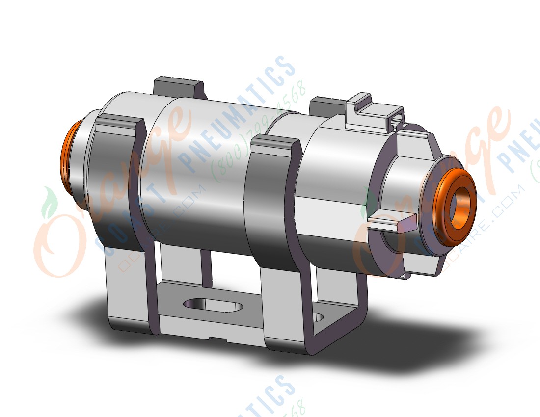 SMC ZFC7D-B-X04 air suction filter, ZFC VACUUM FILTER W/FITTING***