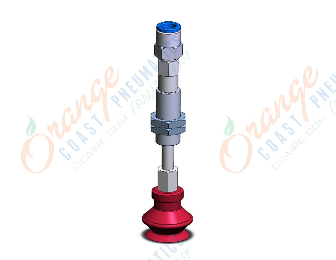 SMC ZPT16BFJ10-06-A10 vac pad (bellows) w/buffer, ZP VACUUM PAD***