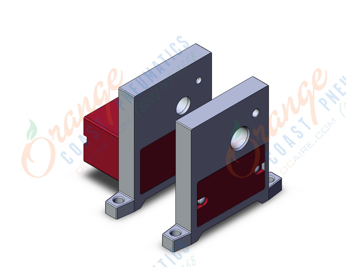 SMC ZZM02-TSL mfld, 2-sta, ZZM MANIFOLD UNIT***