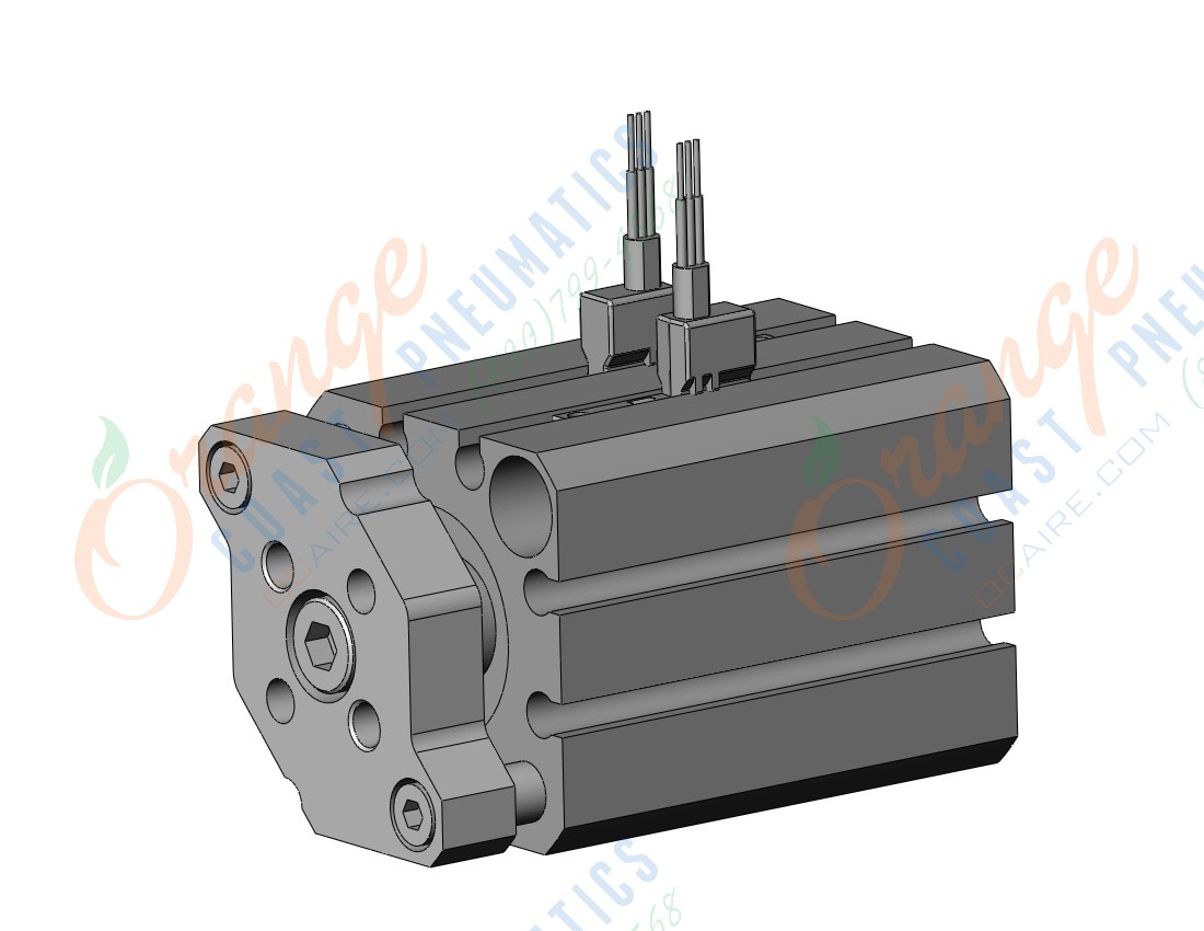 SMC CDQMB20-20-M9NWVSAPC 20mm cqm dbl acting. auto-sw, CQM COMPACT GUIDE ROD CYLINDER