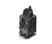 SMC MRHQ10D-180S-M9PV-M9P gripper, rotary, MRHQ ROTARY GRIPPER