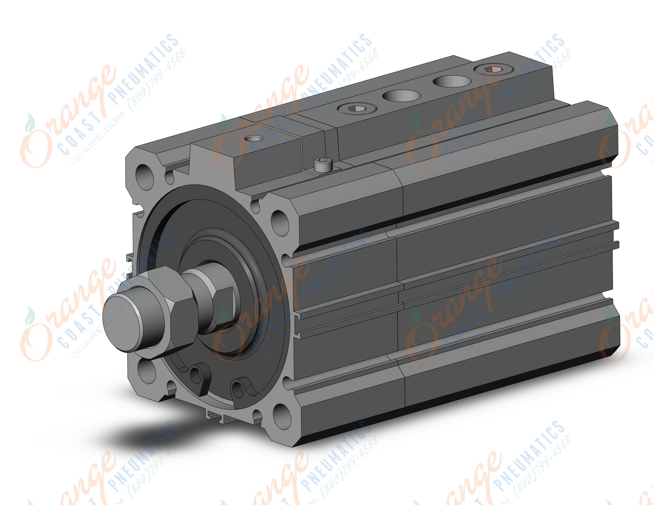 SMC RLQA63TF-30M-F 63mm  rlq double acting, RLQ COMPACT LOCK CYLINDER