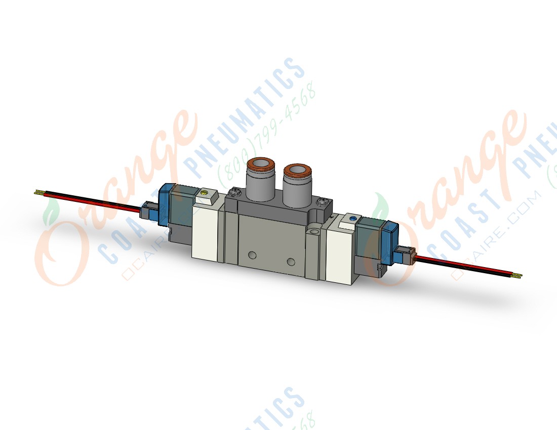 SMC SY7220-5LZD-C8 valve, dbl sol, body pt (dc), SY7000 SOL/VALVE, RUBBER SEAL