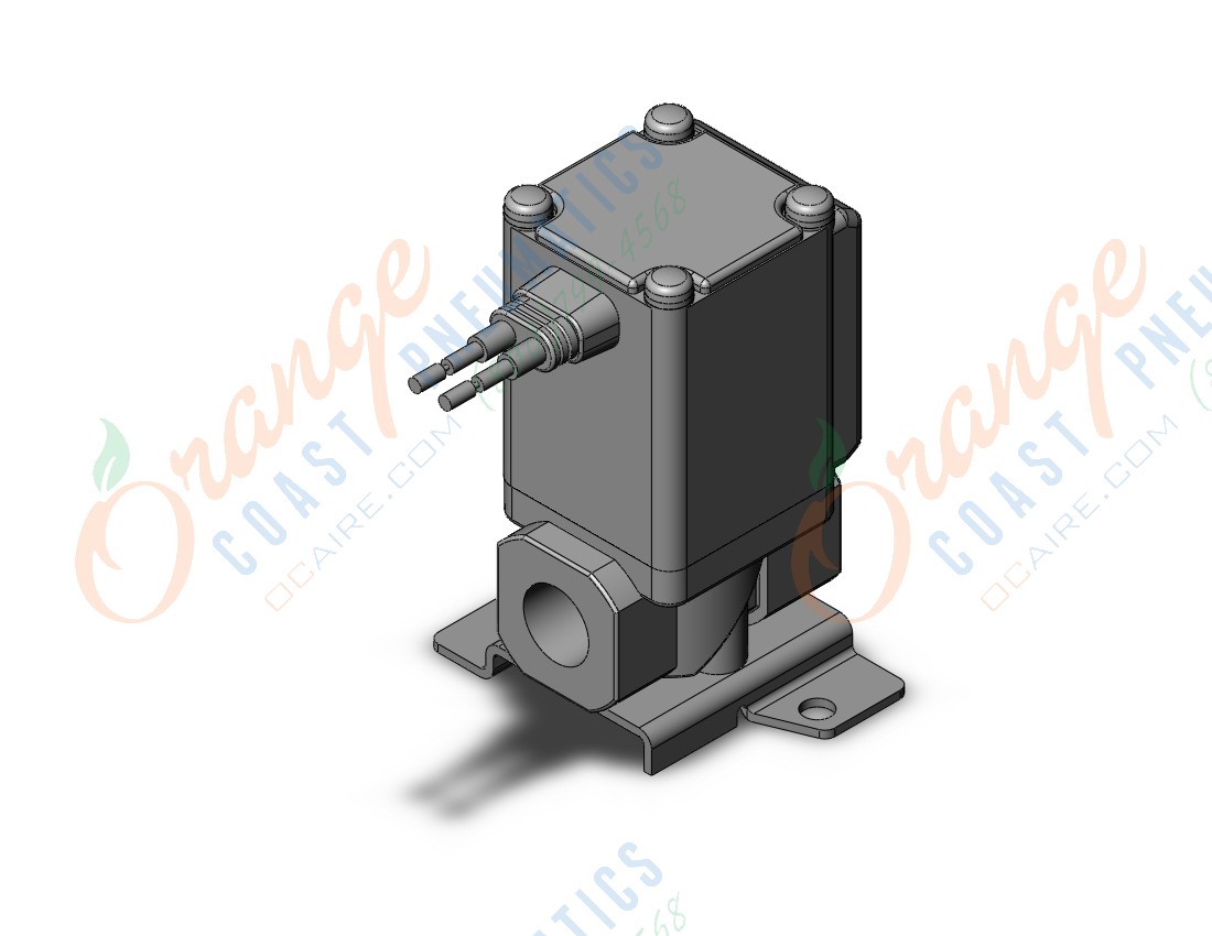 SMC VX220AAXB vx2 body pt 1/4, VX2 2-WAY MEDIA VALVE