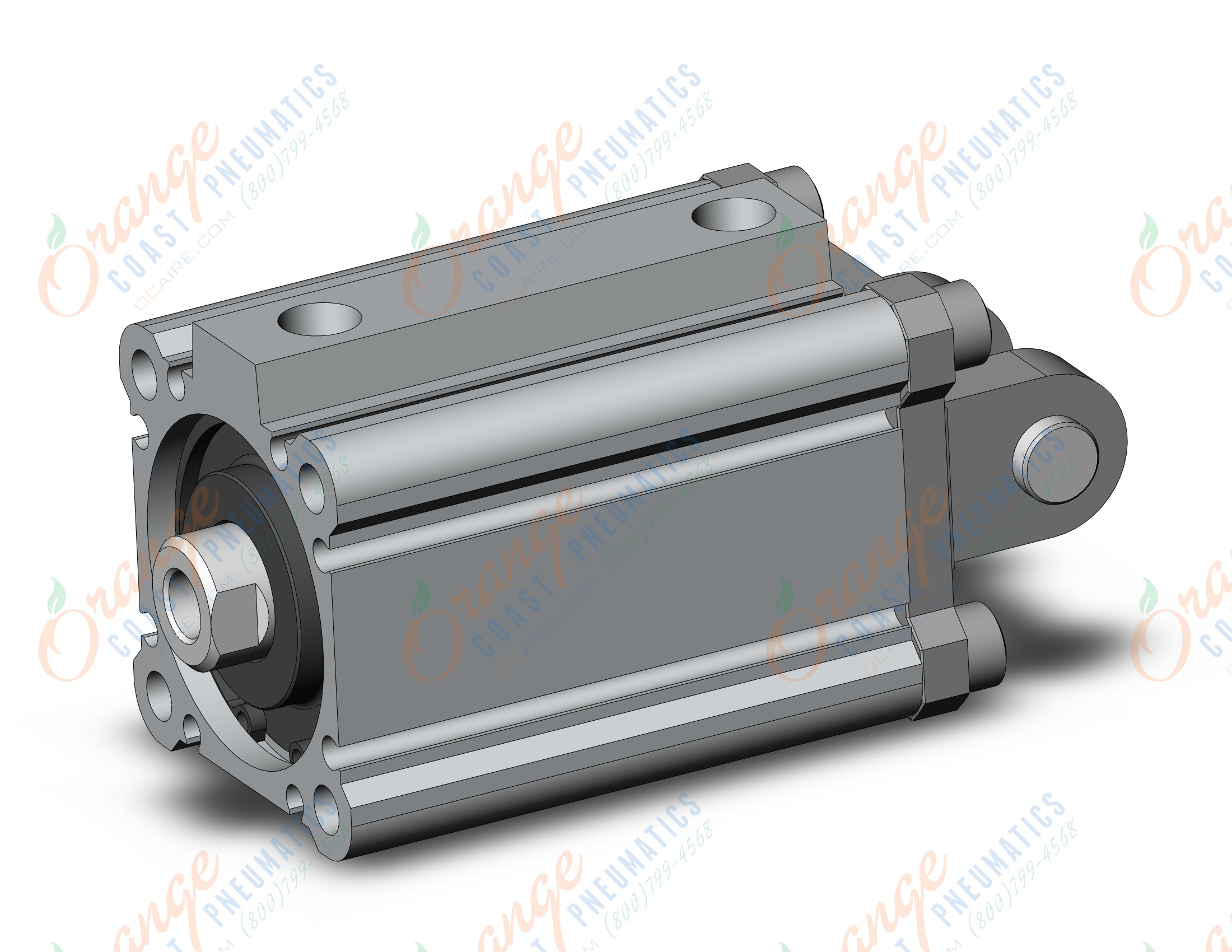 SMC CQ2D40-45DZ 40mm cq2-z double-acting, CQ2-Z COMPACT CYLINDER