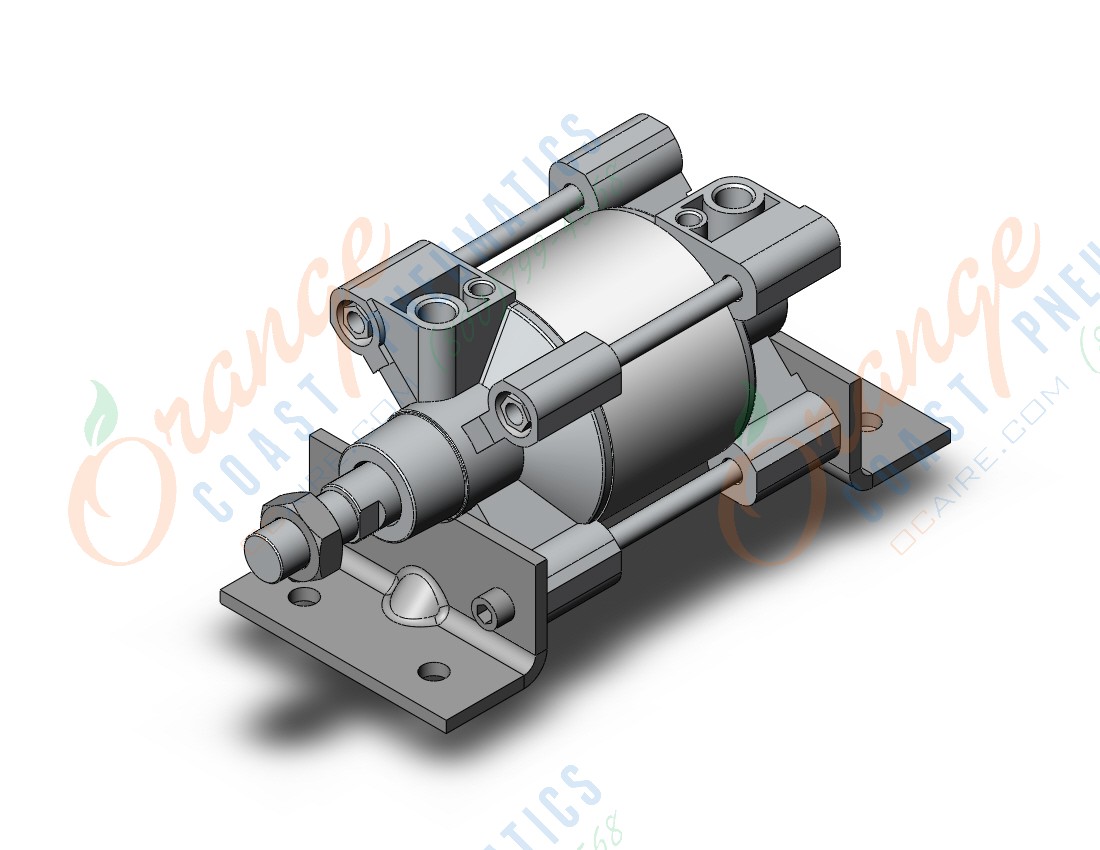 SMC C96SDL125-50 125mm c95/cp95 dbl act auto sw, C95/C96 TIE-ROD CYLINDER