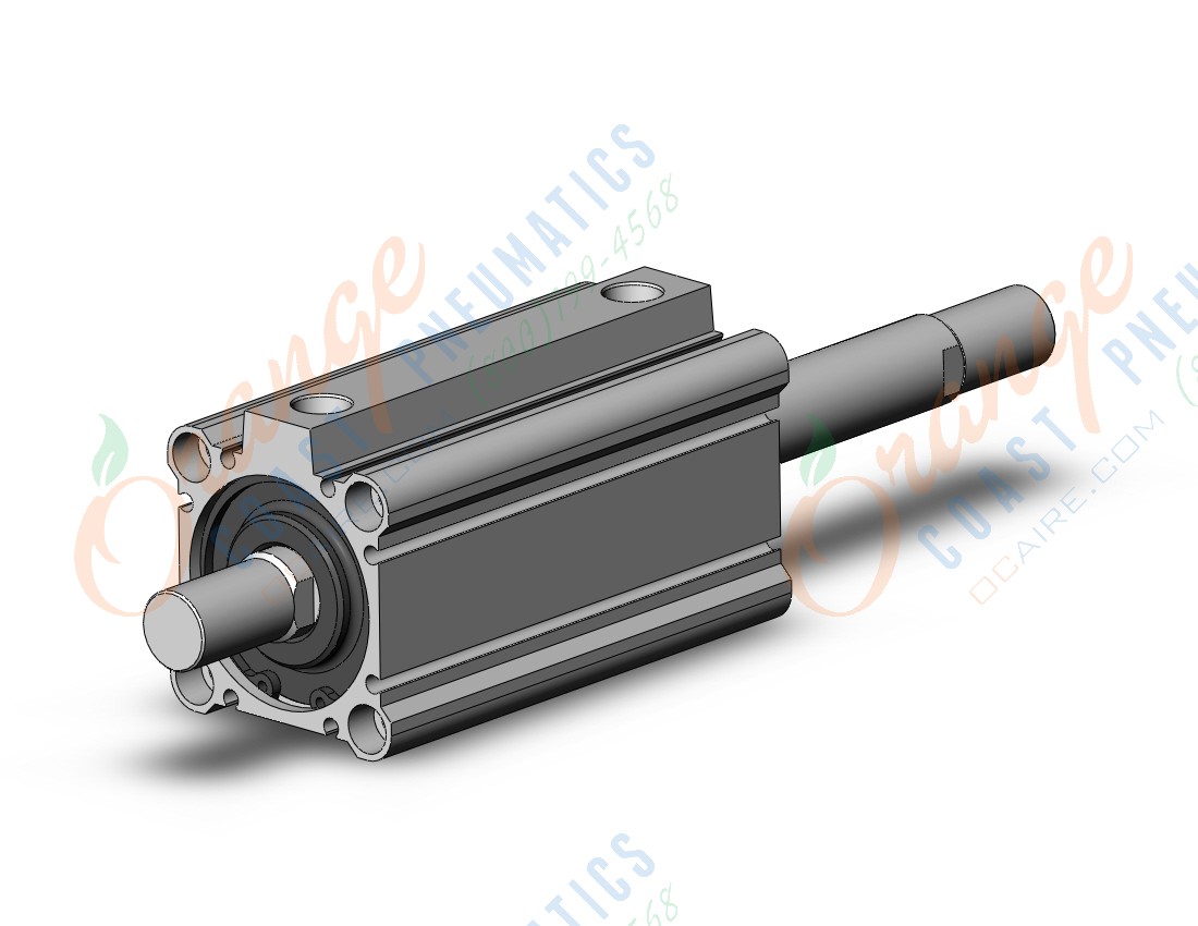 SMC CDQ2WB50-75DCMZ 50mm cq2-z dbl-rod auto-sw, CQ2-Z COMPACT CYLINDER