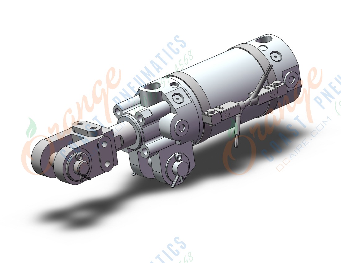 SMC CKG1A50-50YAZ-A93 50mm ck clamp cylinder, CK CLAMP CYLINDER