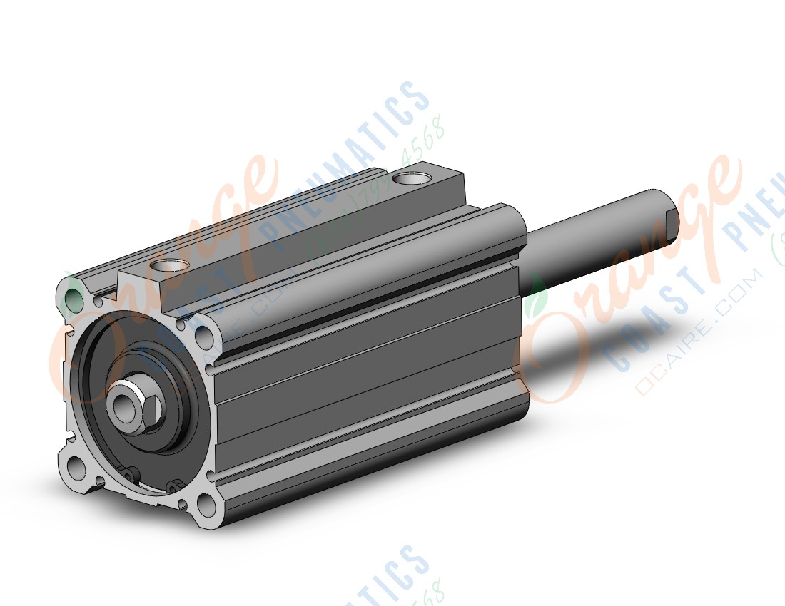 SMC CQ2WA63-100DCZ 63mm cq2-z double-rod, CQ2-Z COMPACT CYLINDER