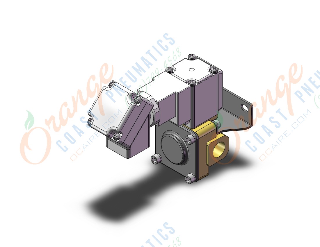 SMC VXD232AZ2KXB valve, media, VXD/VXZ 2-WAY MEDIA VALVE