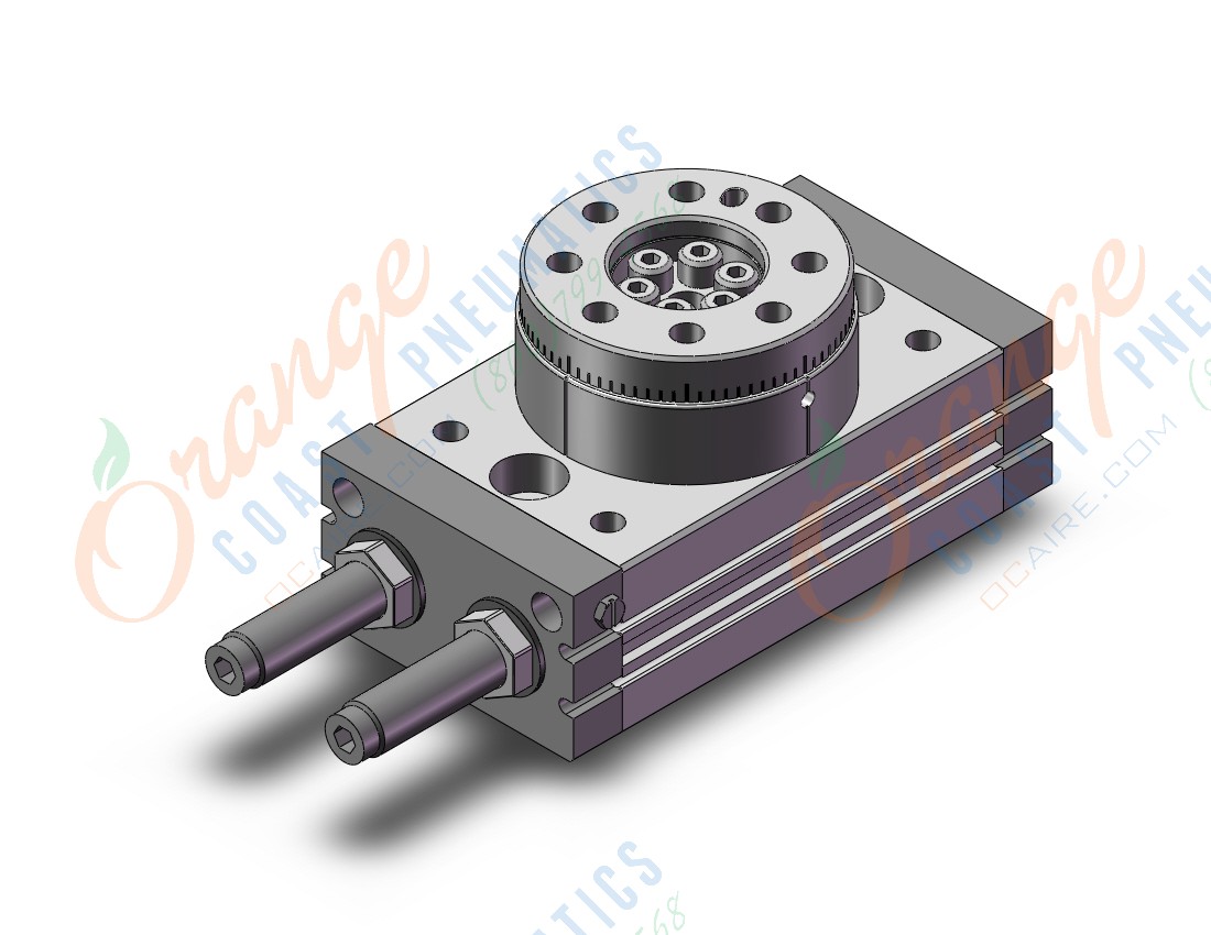 SMC 11-MSQA50R 50mm msq dbl-act auto-sw, MSQ ROTARY ACTUATOR W/TABLE