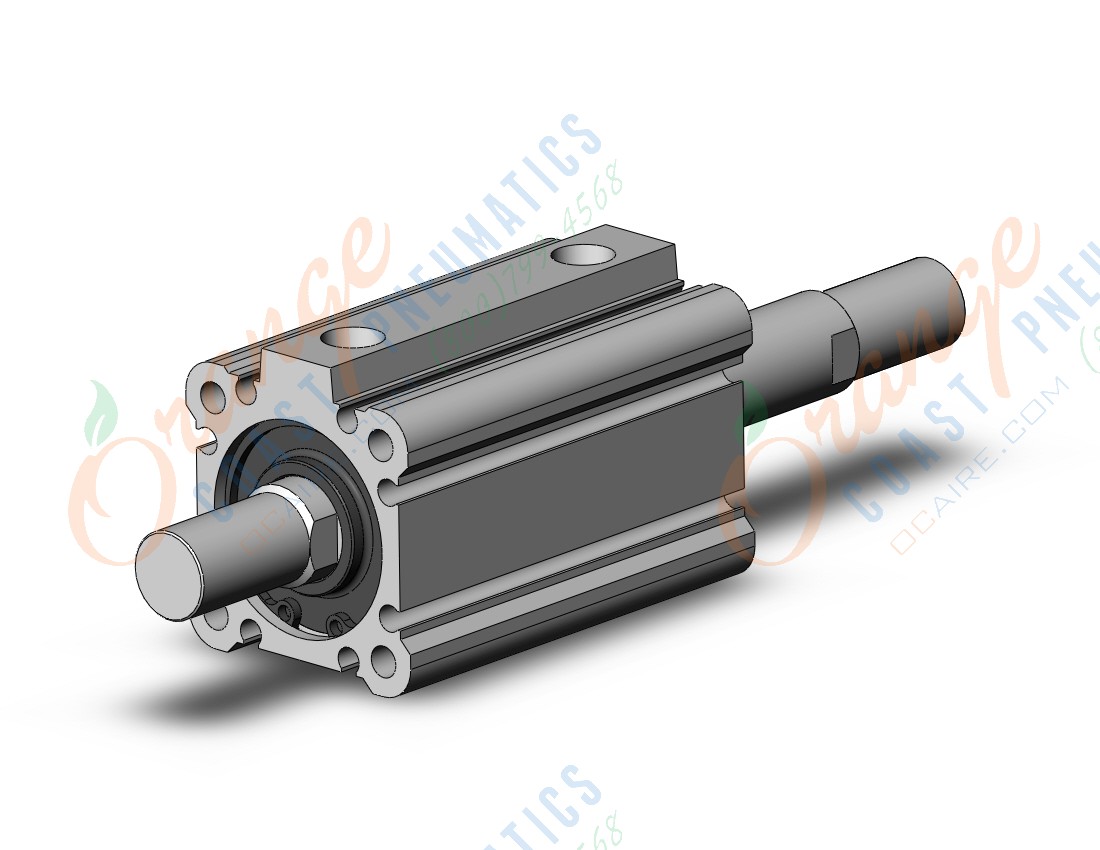 SMC CDQ2WA32-35DMZ 32mm cq2-z dbl-rod auto-sw, CQ2-Z COMPACT CYLINDER