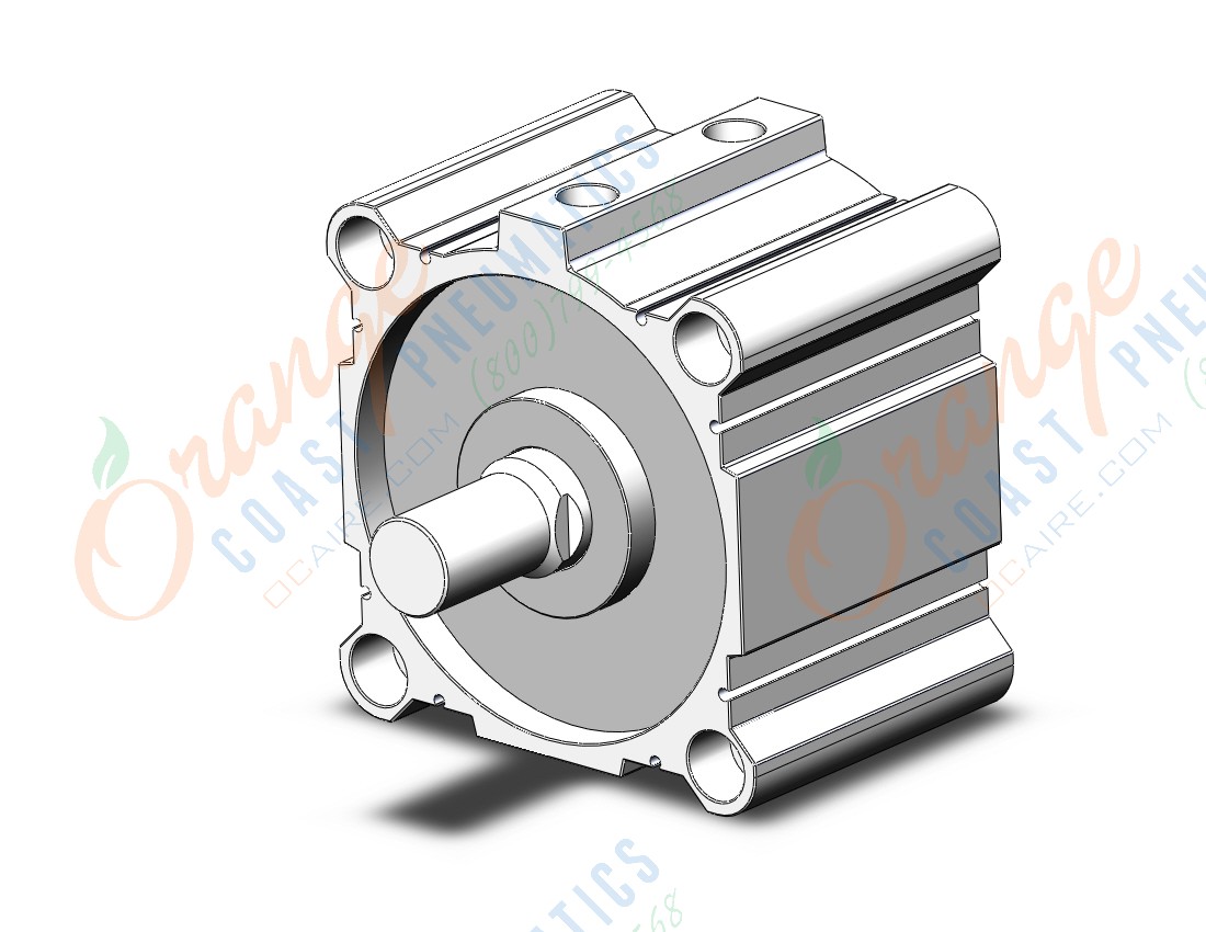 SMC CQ2B140TF-30DCMZ 140mm cq2-z double-acting, CQ2-Z COMPACT CYLINDER