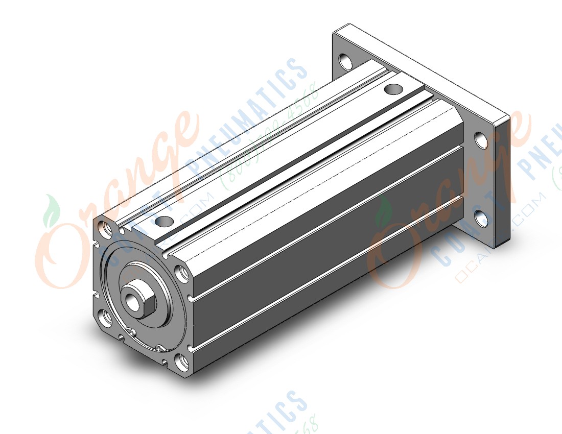 SMC C55G63-150 63mm c55 double-acting, C55 ISO COMPACT CYLINDER