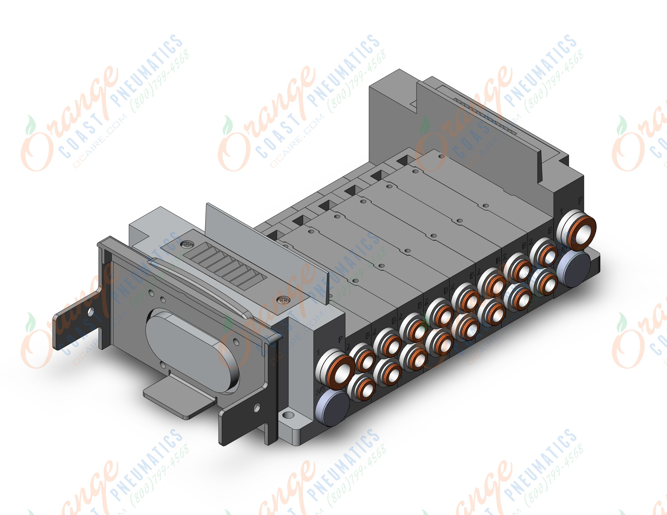 SMC SS5Y5-10S60-08F-N7 new sy5000 mfld, other size, NEW SY5000 MFLD