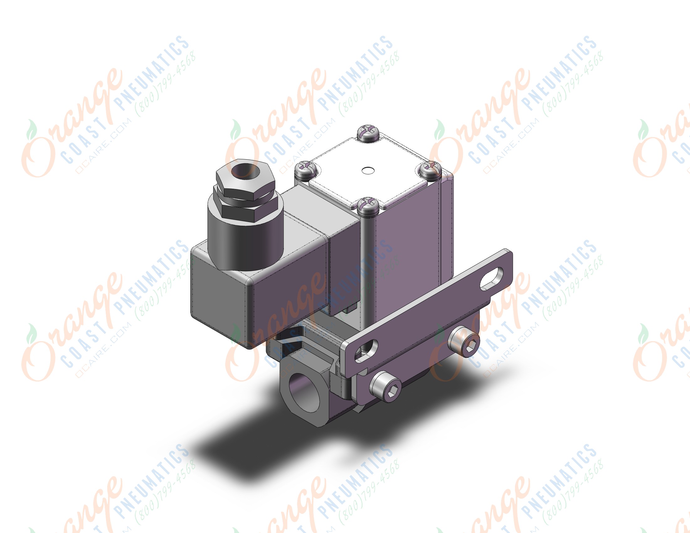 SMC VXZ230AGBXB valve, media (n.c), VXD/VXZ 2-WAY MEDIA VALVE