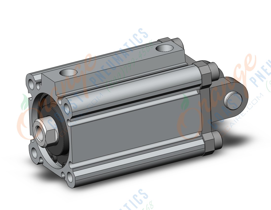 SMC CQ2D40TN-50DZ 40mm cq2-z double-acting, CQ2-Z COMPACT CYLINDER