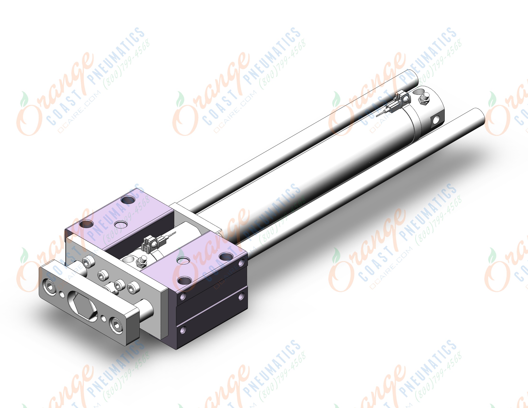 SMC MGCMB32TN-300-M9BWSAPC 32mm mgcl/mgcm slide bearing, MGCL/MGCM GUIDED CYLINDER