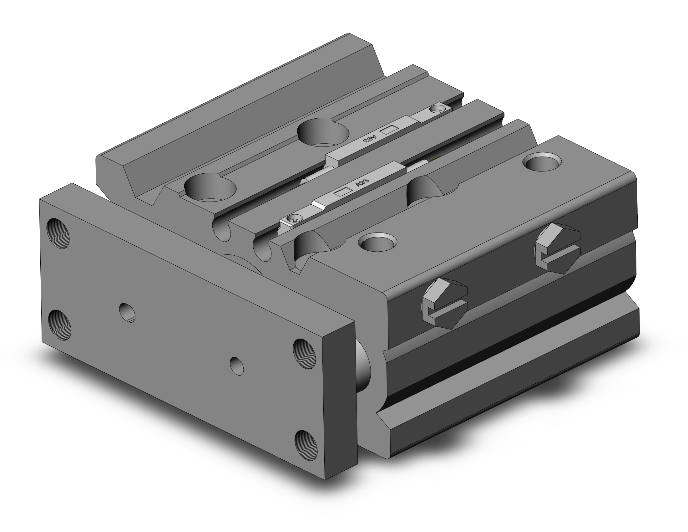 SMC MGPM16-20Z-A93L 16mm mgp slide bearing, MGP COMPACT GUIDE CYLINDER