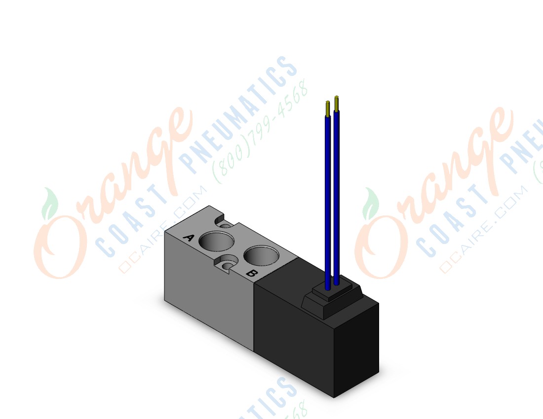 SMC VK3120Y-5GS-01 vk3000 body pt 1/8, VK3000 SOL VALVE 4/5 PORT