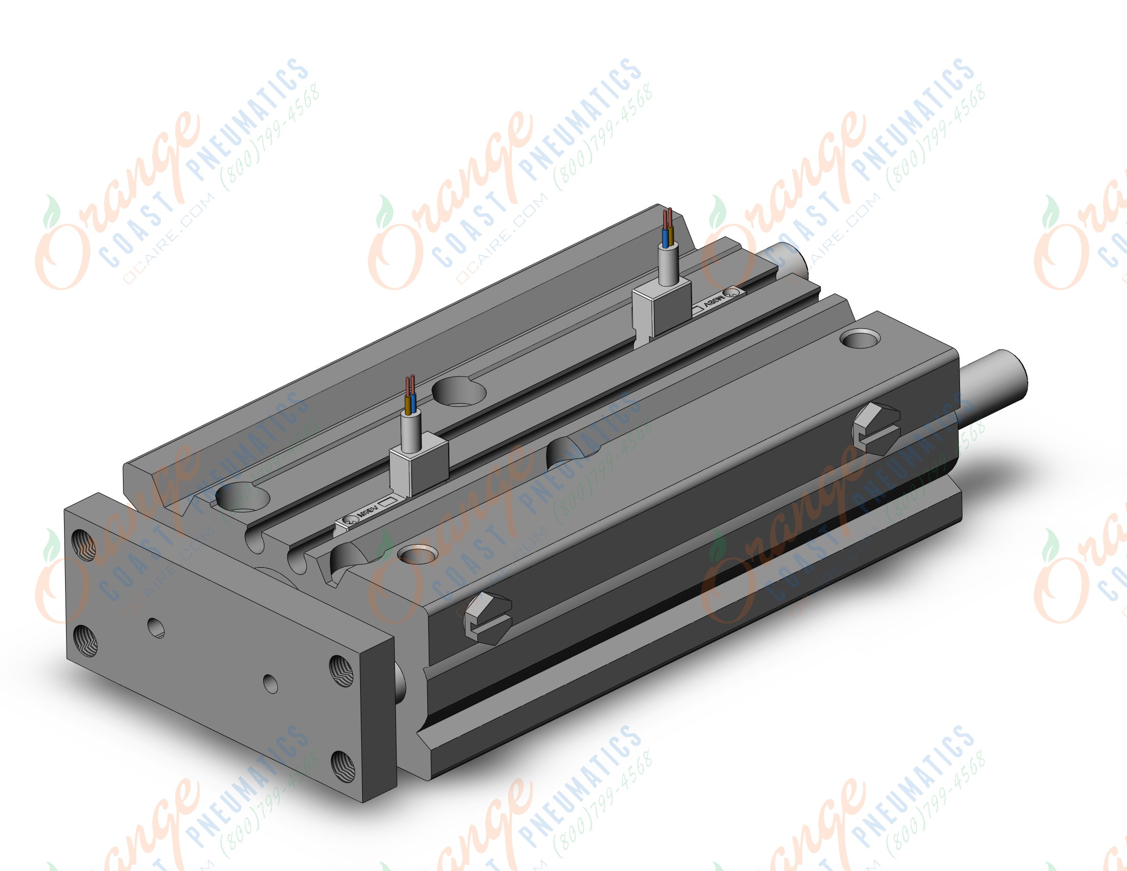 SMC MGPL16-75Z-M9BVL 16mm mgp ball bearing, MGP COMPACT GUIDE CYLINDER