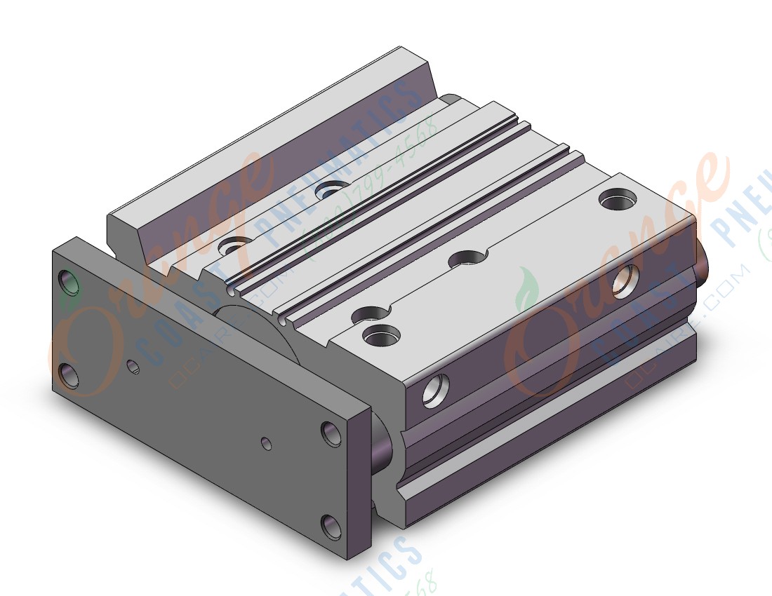 SMC MGPM50TN-75AZ 50mm mgp slide bearing, MGP COMPACT GUIDE CYLINDER