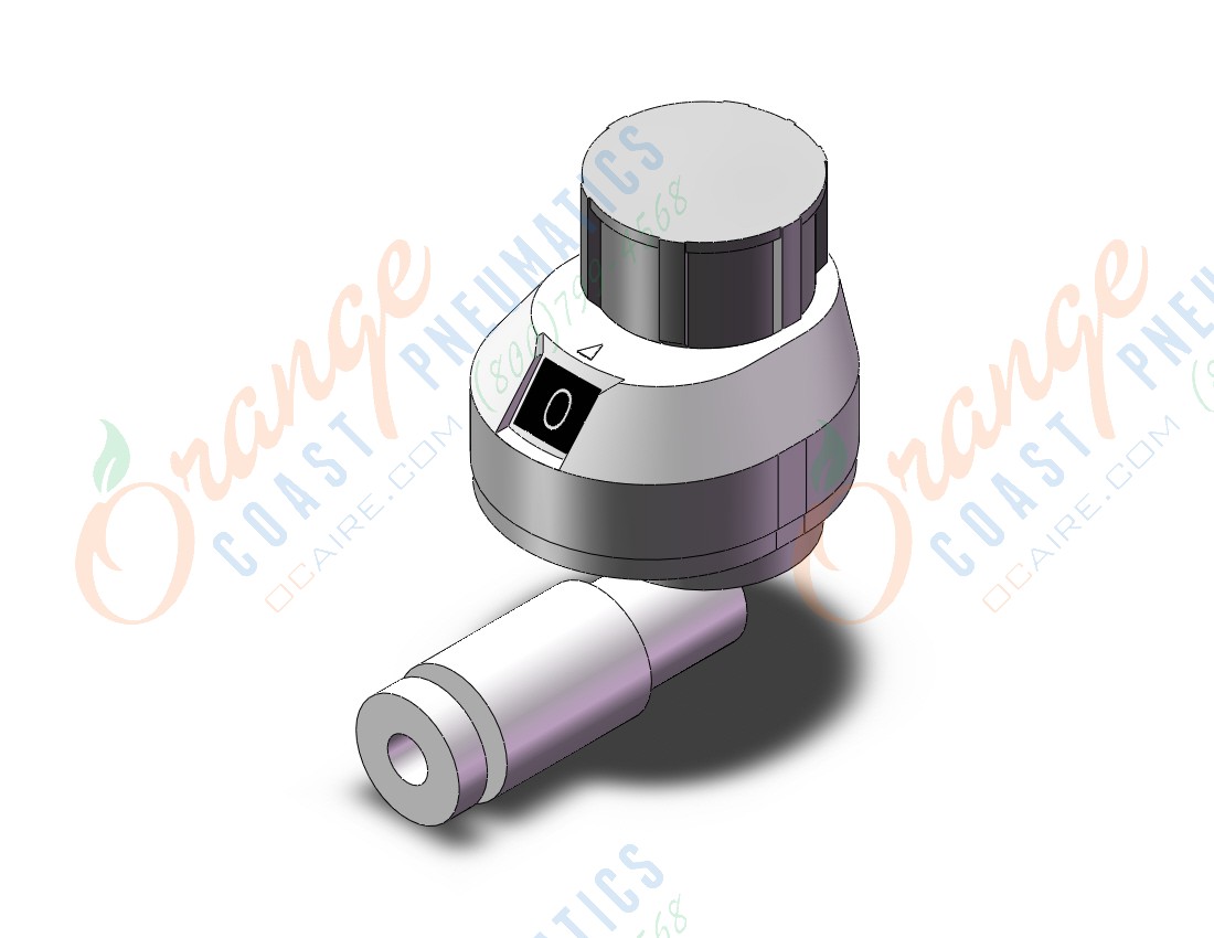 SMC AS2211FS-02-04 speed controller w/ scale, FLOW CONTROL W/FITTING***