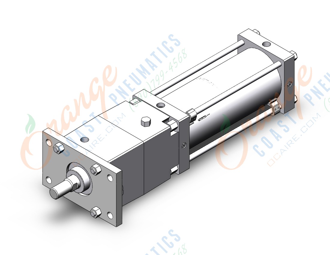 SMC CDNSF140TF-300-D-M9B 140mm cns double-acting, CNS FINE LOCK TIE ROD CYLINDER