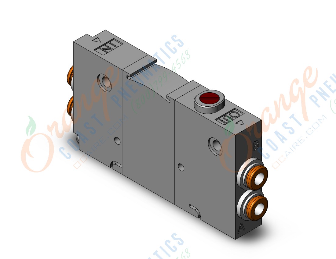 SMC VQ1000-FPG-C4C4-N perfect check block, VQ1000/VQ20/VQ30 VALVE***
