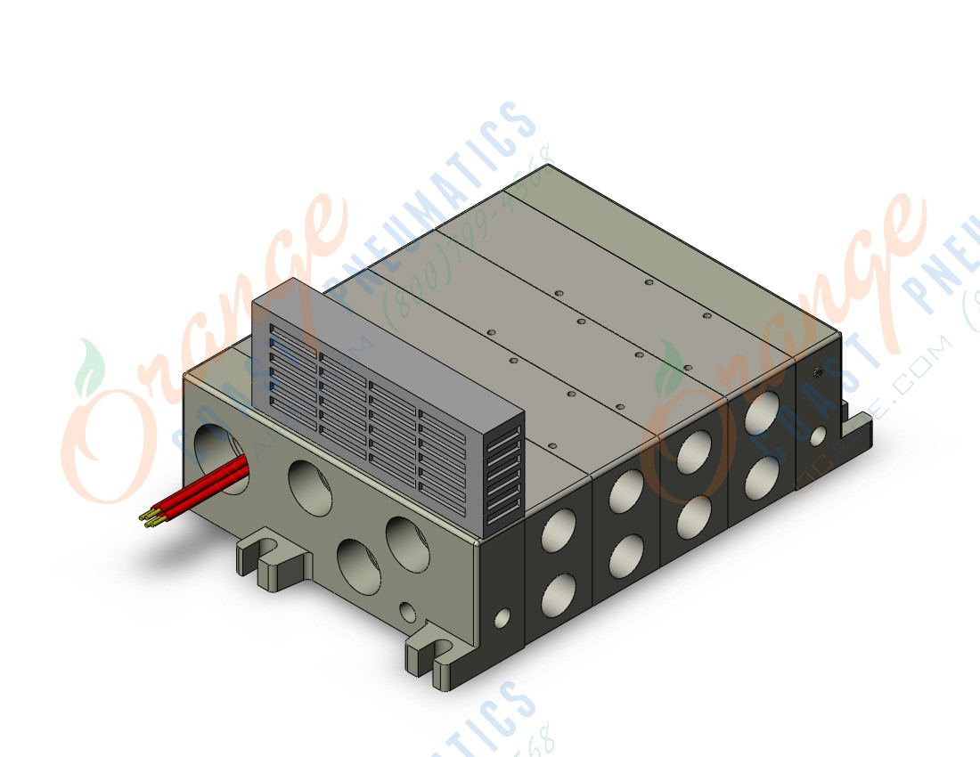 SMC VV5Q51-0404TLD1-SD vv5q51/55 base mt 1/2, VV5Q51/55 MANIFOLD