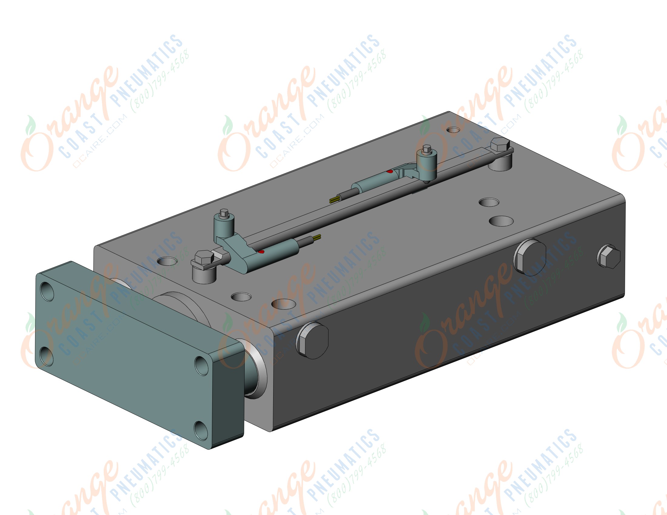 SMC HYDG32TNR-100-F6PZ 32mm hyg slide bearing, GUIDED HYGIENIC CYL