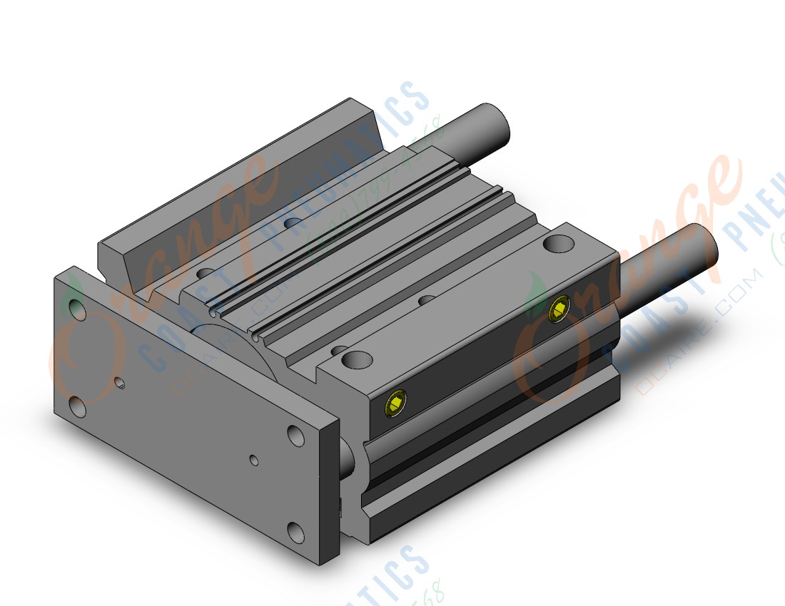 SMC MGPA63-100Z 63mm mgp ball bearing, MGP COMPACT GUIDE CYLINDER