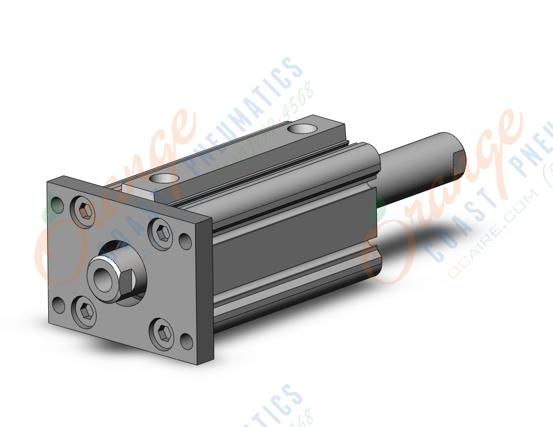 SMC CDQ2WF32-50DCZ 32mm cq2-z dbl-rod auto-sw, CQ2-Z COMPACT CYLINDER