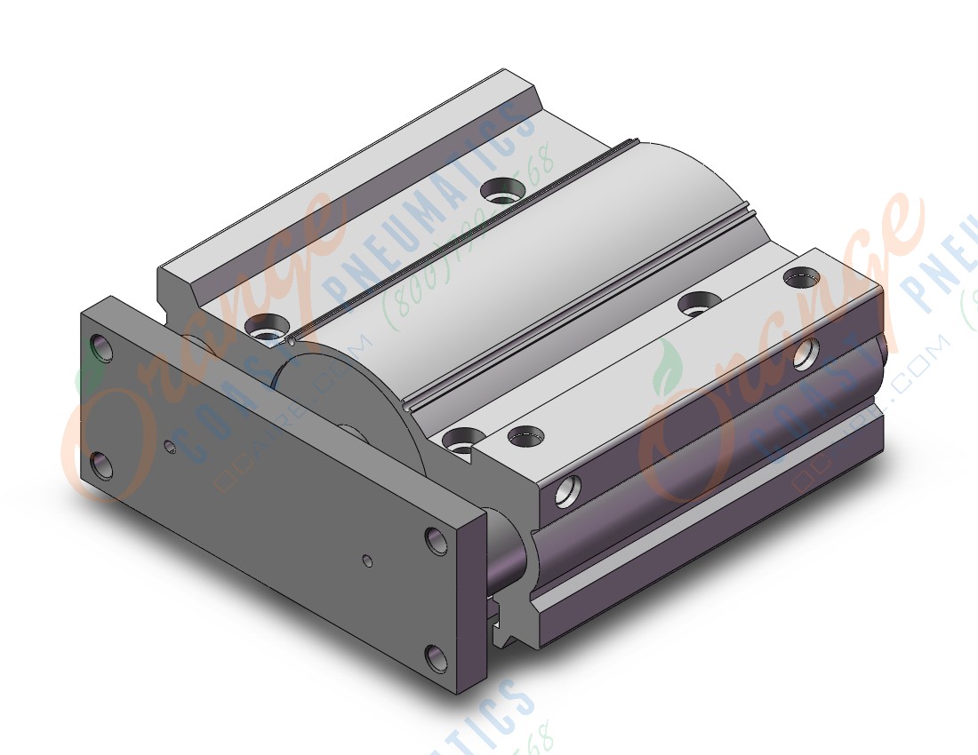 SMC MGPM100-125AZ 100mm mgp slide bearing, MGP COMPACT GUIDE CYLINDER