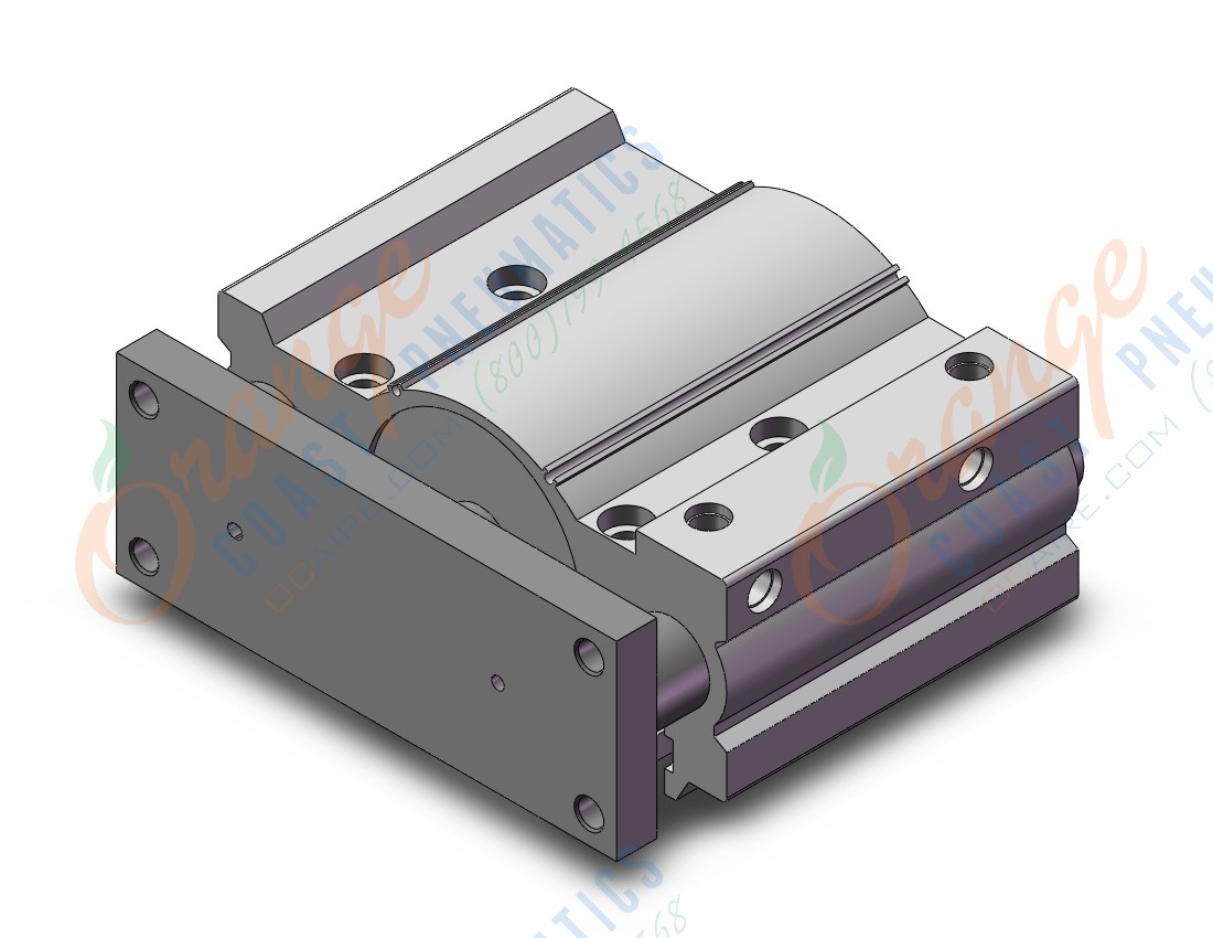 SMC MGPM100-75AZ 100mm mgp slide bearing, MGP COMPACT GUIDE CYLINDER