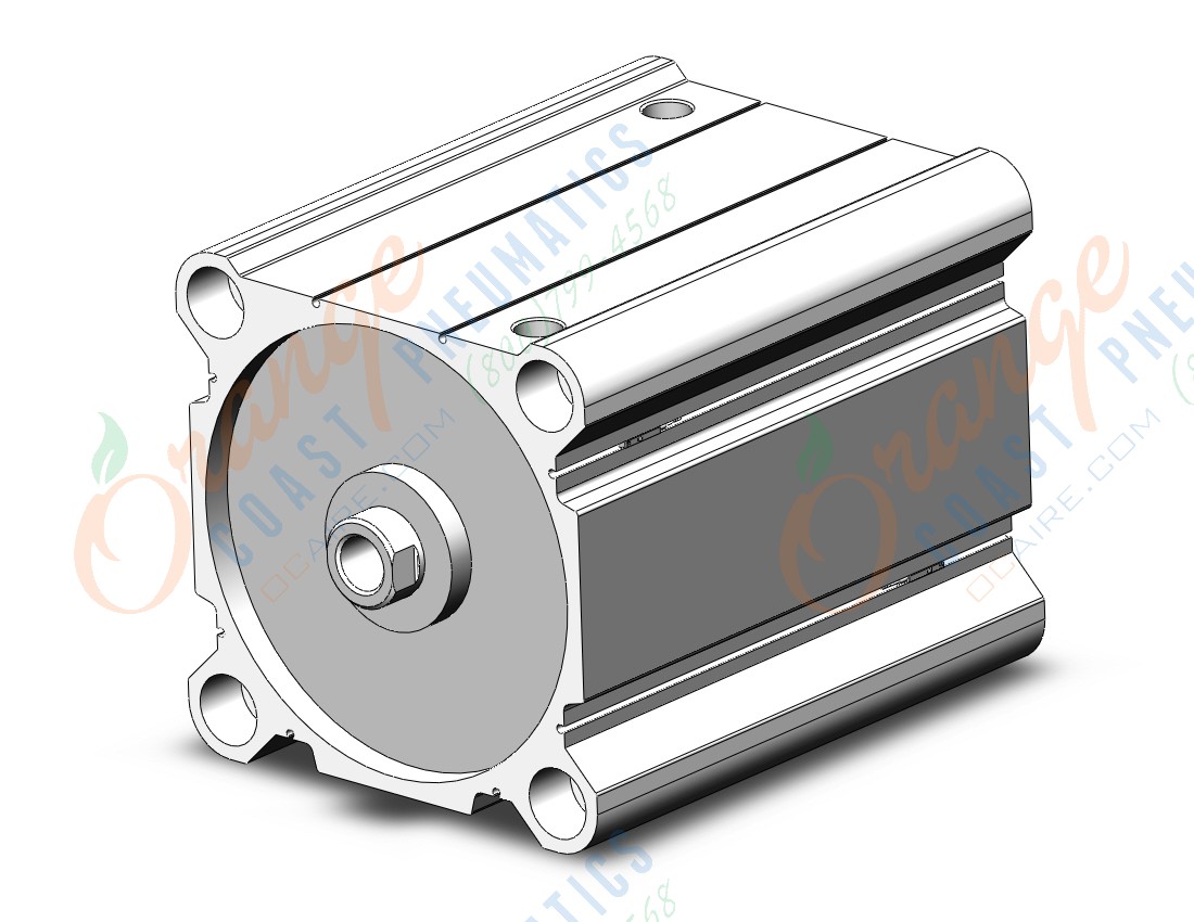 SMC CDQ2B200-175DCZ-A93L 200mm cq2-z dbl-act auto-sw, CQ2-Z COMPACT CYLINDER