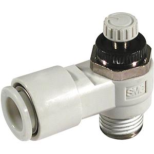 SMC 10-AS1211FG-M5-06 speed control w/fitting cln rm, FLOW CONTROL W/FITTING***