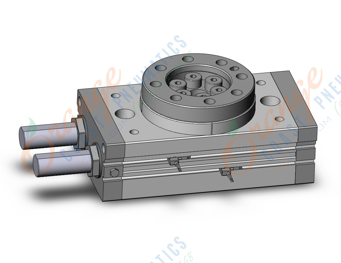 SMC MSQB100R-M9NVSDPC-XF 100mm msq dbl-act auto-sw, MSQ ROTARY ACTUATOR W/TABLE