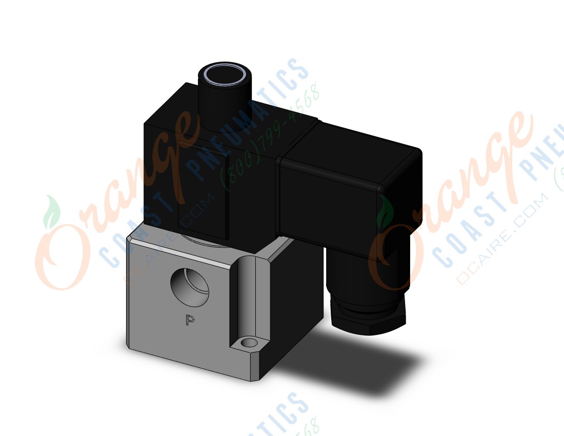 SMC VT317-5D-02-Q vt3 base mt 1/4, VT3/VO3 SOL VALVE 3-PORT