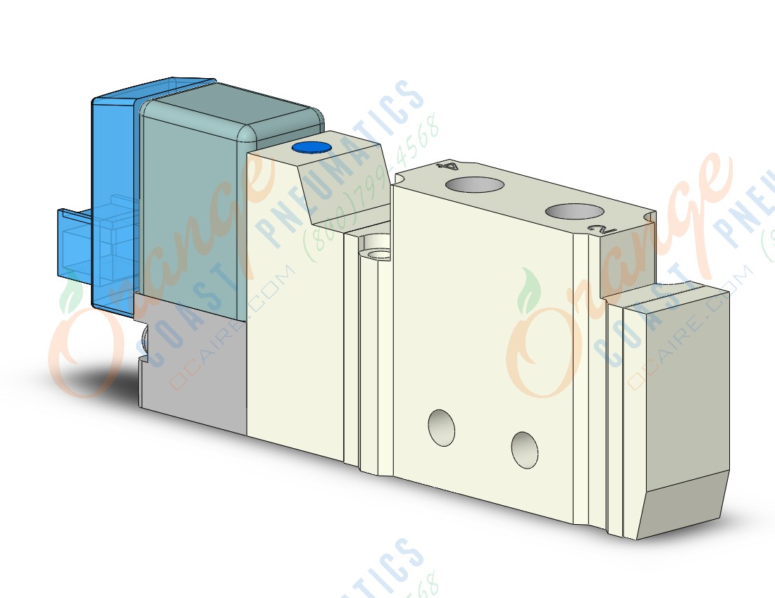 SMC VQZ1121-5LO1-M5-Q valve, body ported (dc), VQZ1000 VALVE, SOL 4/5-PORT