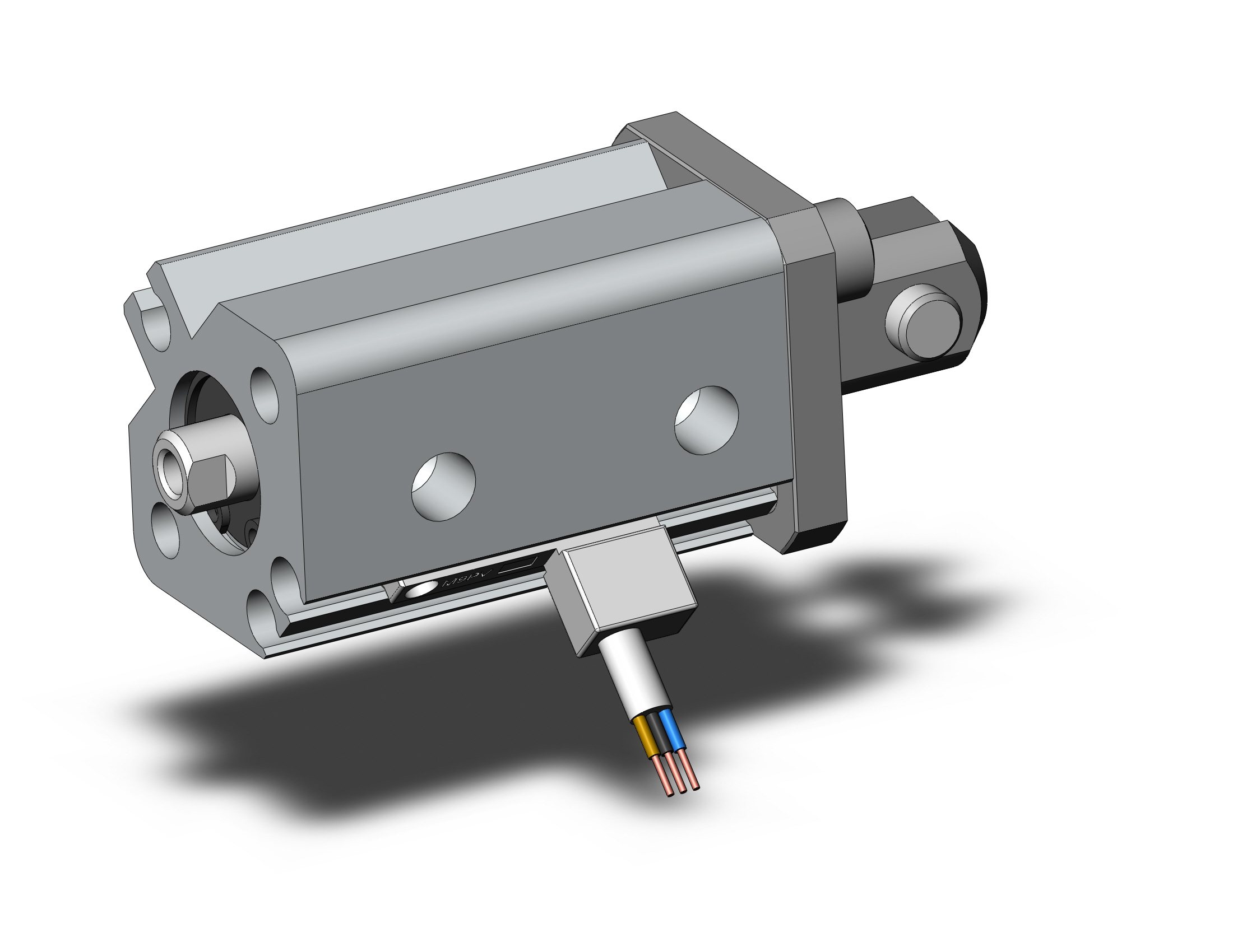 SMC CDQ2D12-10DZ-M9PVLS 12mm cq2-z dbl-act auto-sw, CQ2-Z COMPACT CYLINDER