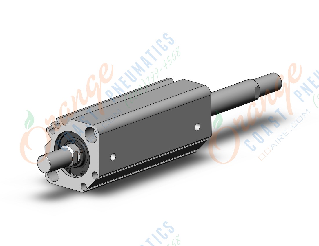 SMC CDQ2WB25-50DCMZ 25mm cq2-z dbl-rod auto-sw, CQ2-Z COMPACT CYLINDER