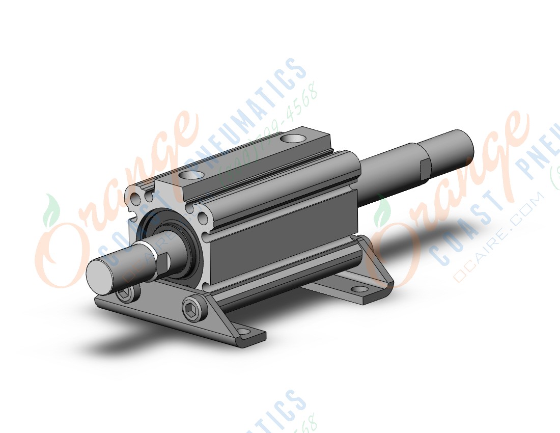 SMC CDQ2WL32TN-40DMZ 32mm cq2-z dbl-rod auto-sw, CQ2-Z COMPACT CYLINDER