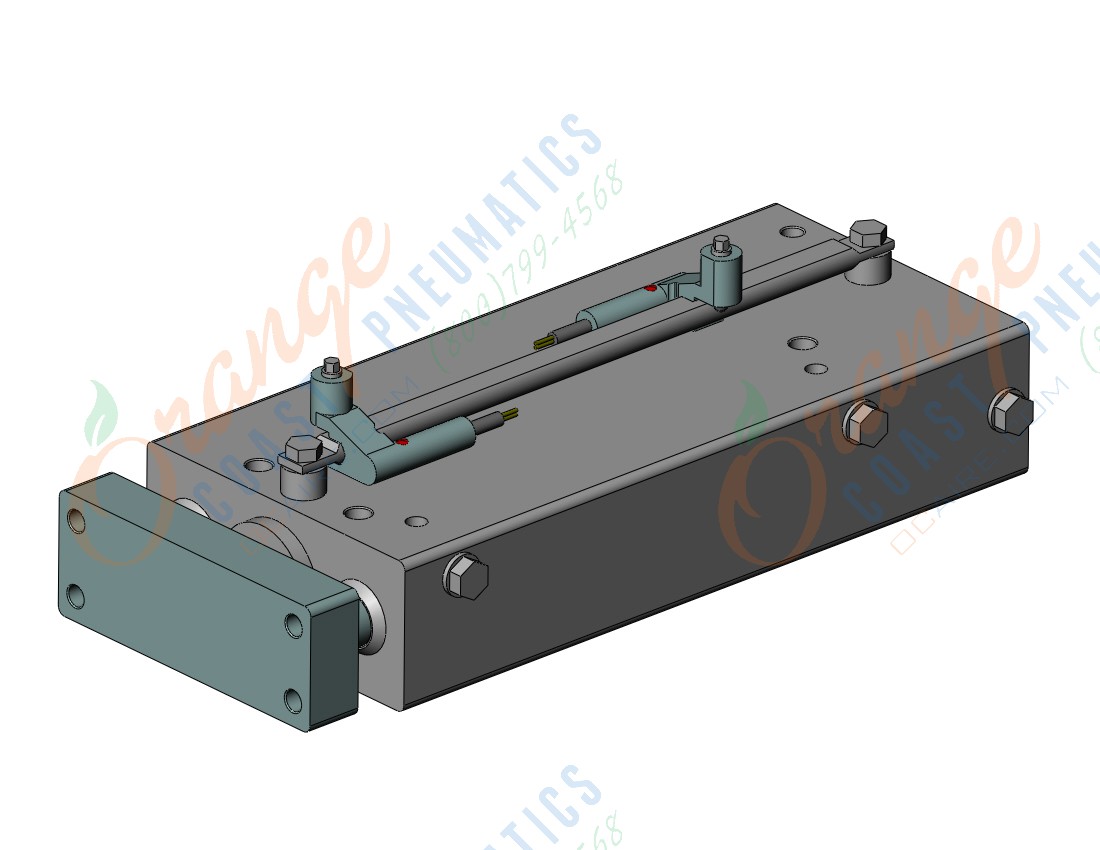 SMC HYDG20H-100F-F6NZ 20mm hyg slide bearing, GUIDED HYGIENIC CYL