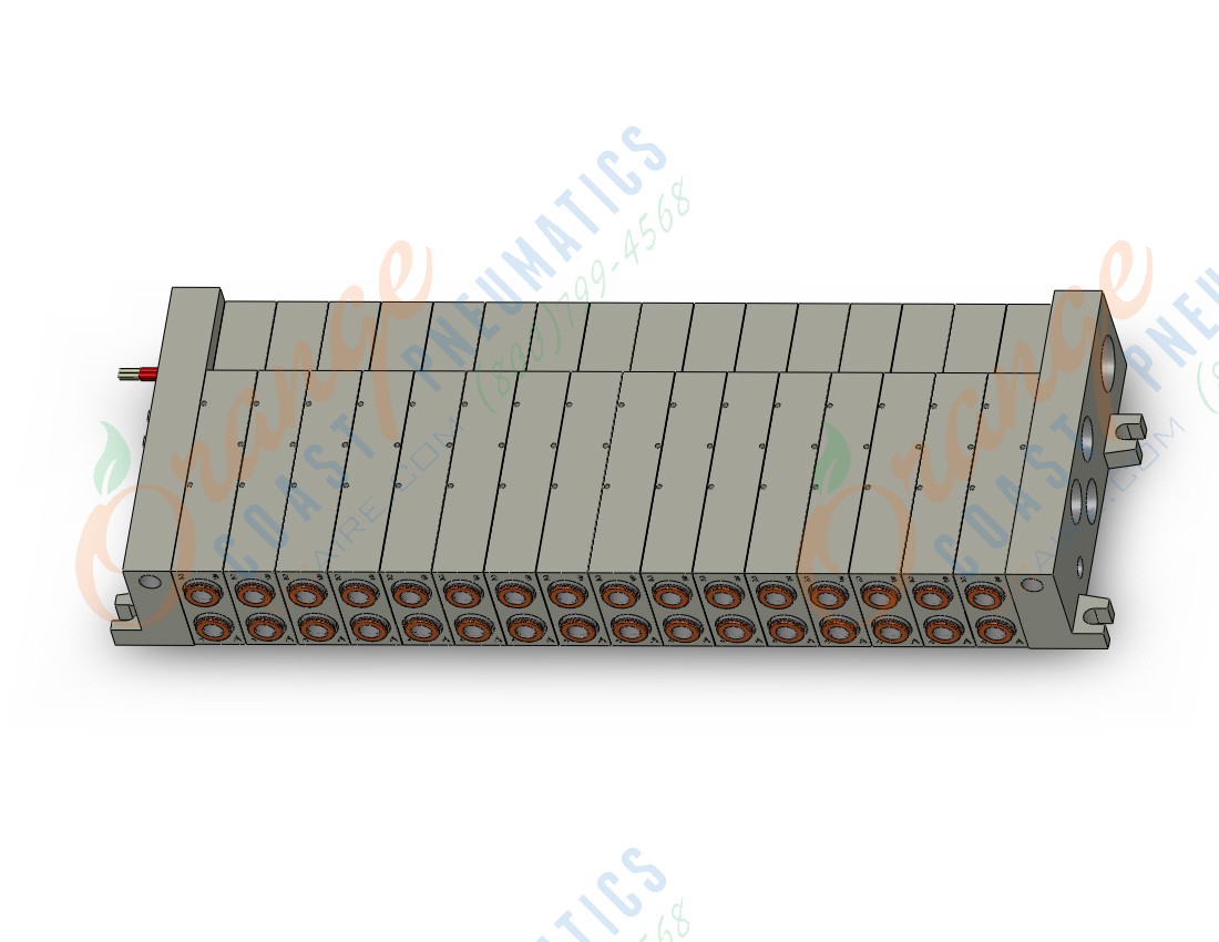 SMC VV5Q41-16N11TLD0 vv5q41 other size rating, VV5Q41 MFLD, VQ4000 4/5-PORT