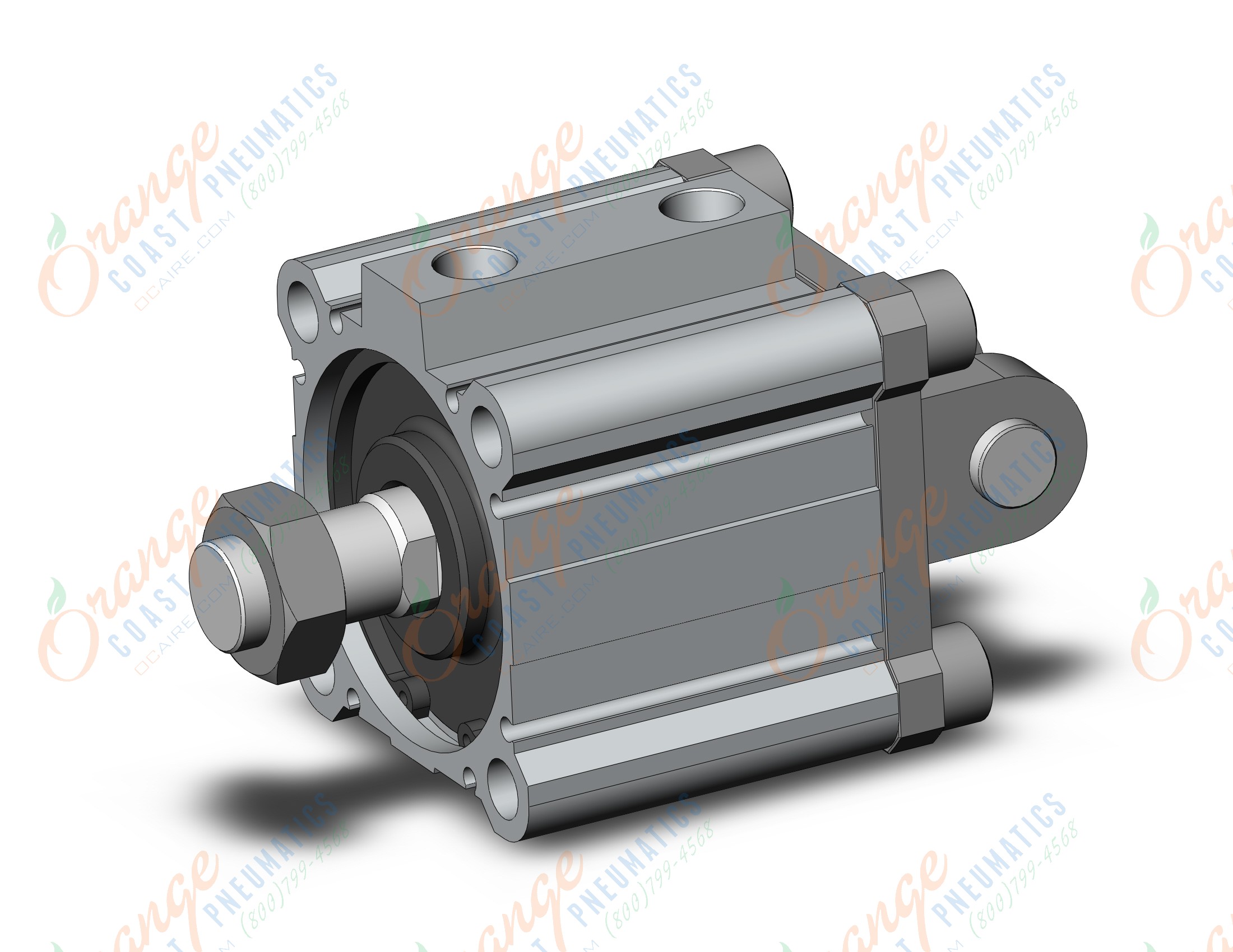 SMC CDQ2D63TN-20DMZ-M9NWMS 63mm cq2-z dbl-act auto-sw, CQ2-Z COMPACT CYLINDER