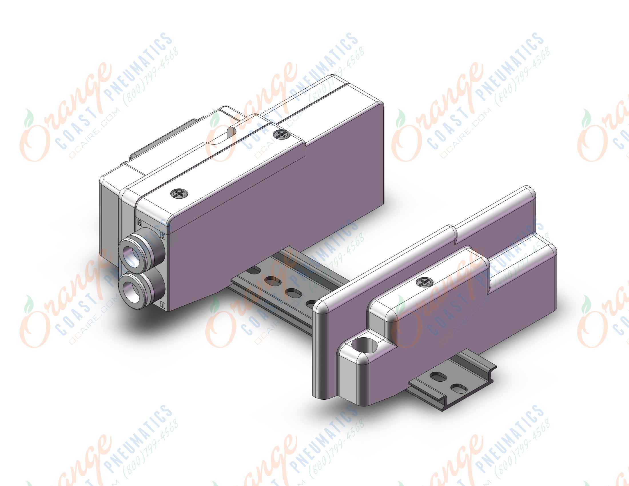 SMC SS5Q23-05FD2-DN ss5q2 no size rating, SS5Q2 MANIFOLD SQ2000