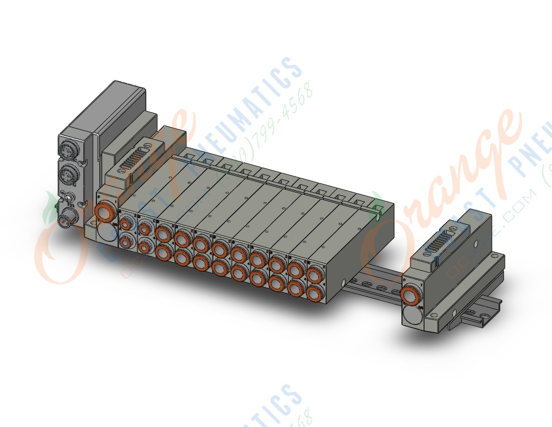 SMC SS5V2-W10S1EAD-15BS-C4-D ss5v2 built in fitting LESS THAN 1/4), SS5V2 MANIFOLD SV2000