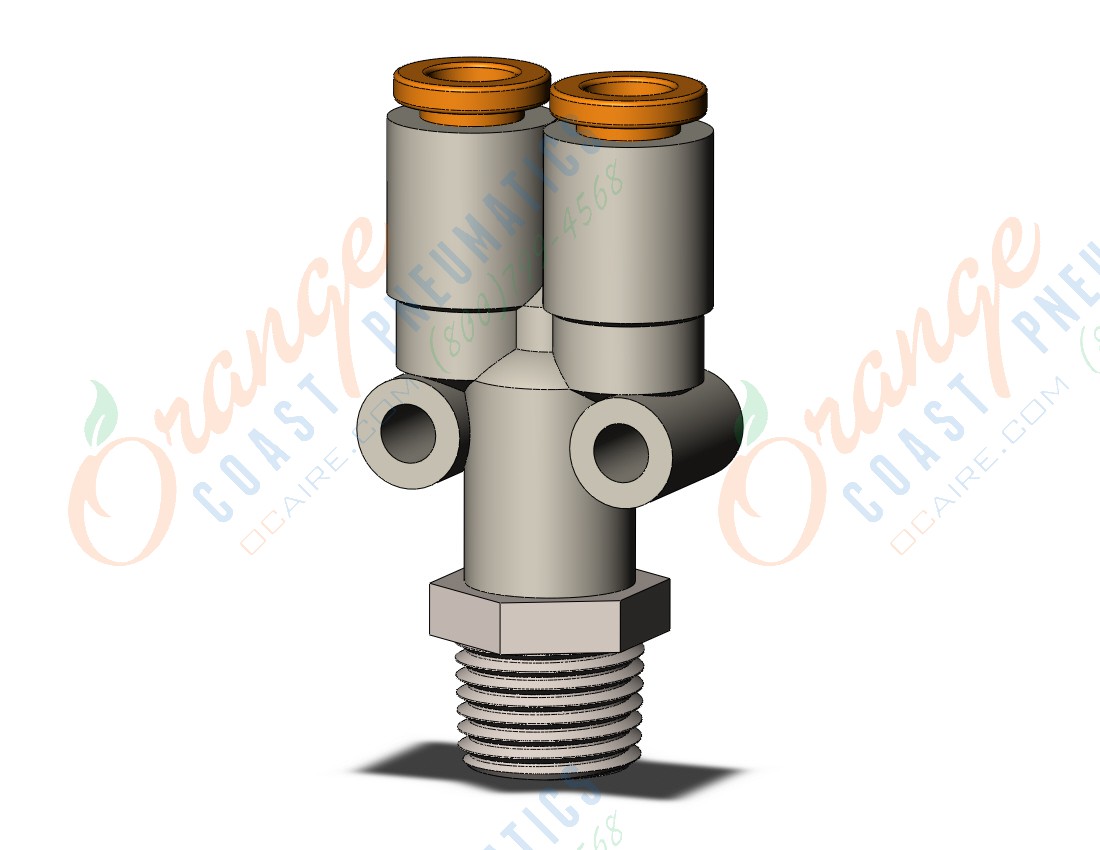 SMC KQ2U05-34NS kq2 3/16, KQ2 FITTING (sold in packages of 10; price is per piece)