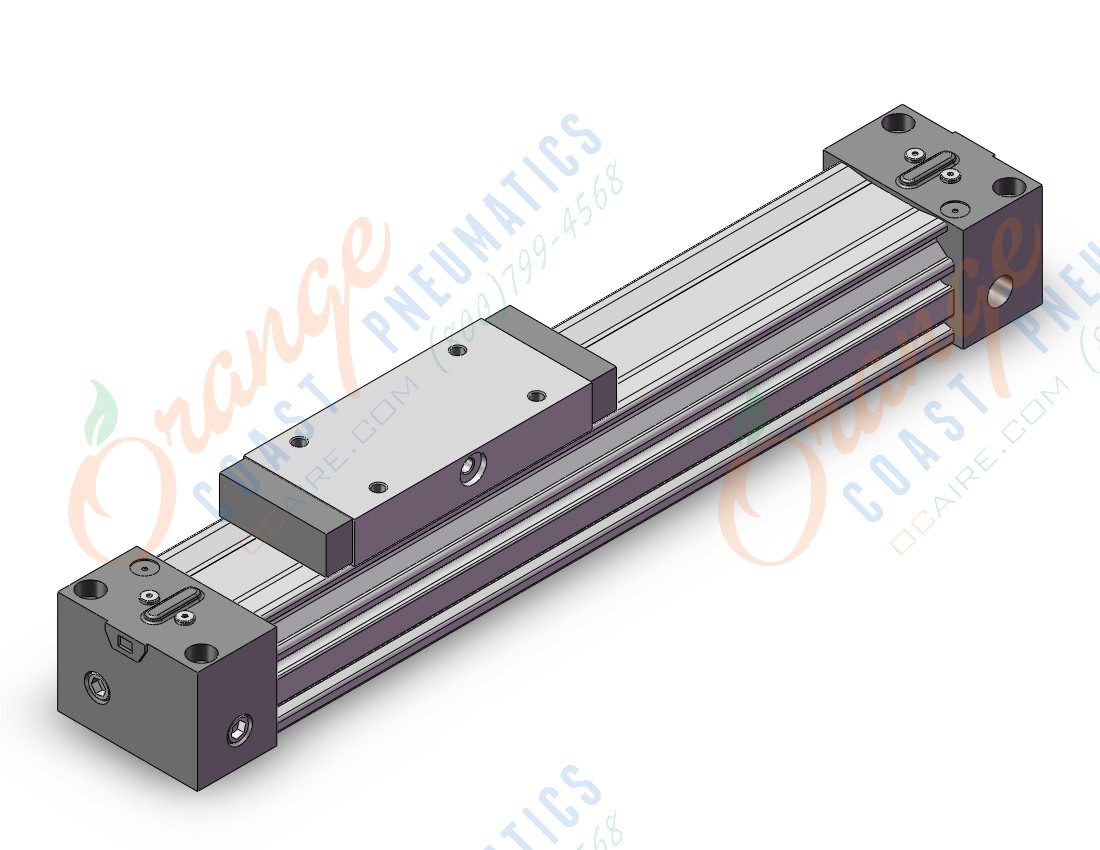 SMC MY1B25-100Z cyl, rodless, h/precision, MY1B GUIDED CYLINDER